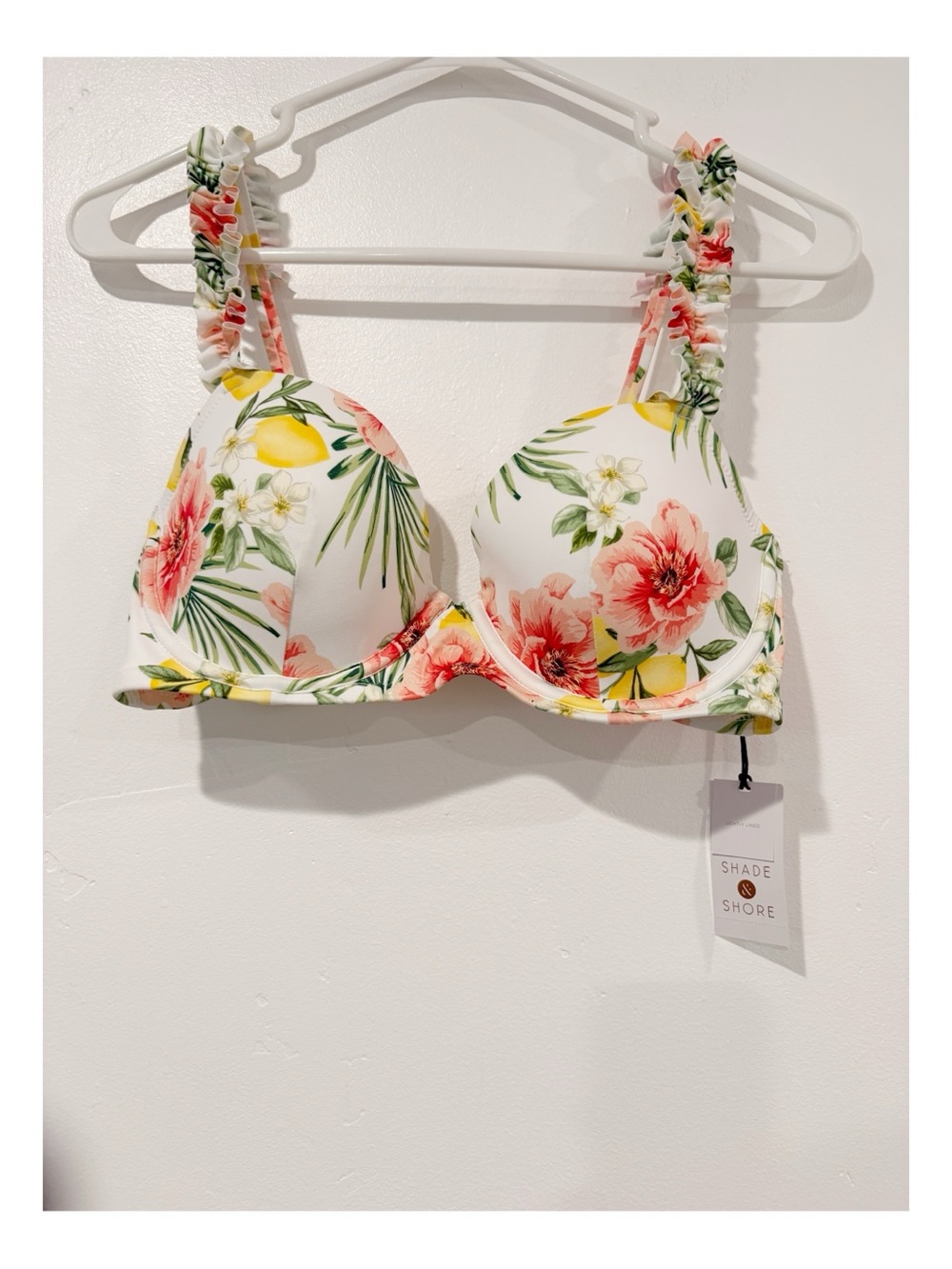 Shade & Shore Ruffle Bikini Top